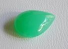 CHRYSOPRASE CABOCHON (AUSTRALIA) – PEAR SHAPE, 4.51 ct.